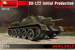 Su-122 (Initial Production) With Full Interior Tank Plastic Kit 1:35 Model Min35175