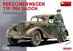 Personenwagen Passenger Car Typ 170V Saloon Plastic Kit 1:35 Model Min35203