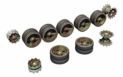 Ruote T-62 Wheels Set 1/35. Mini Art MA37060