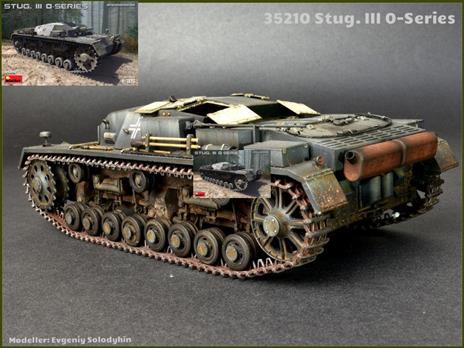 Stug.Iii 0-Series Tank Plastic Kit 1:35 Model Min35210