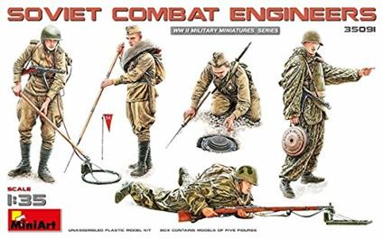 Soviet Combat Engineers. Scala 1/35. Mini Art MA35091