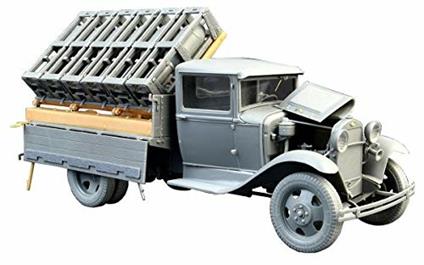 Lanciarazzi Soviet Rocket Launcher Lap-7. Scala 1/35. Mini Art MA35277