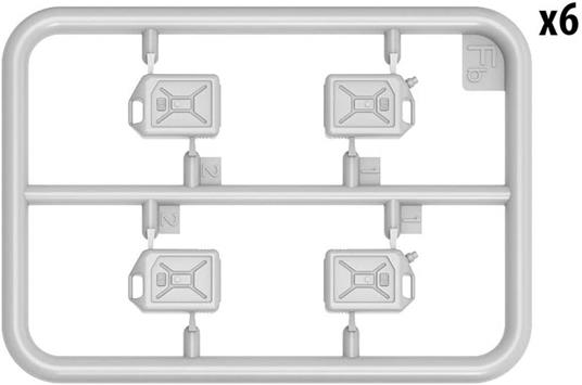 Plastic Barrels & Cans Scala 1/35 (MA35590) - 6