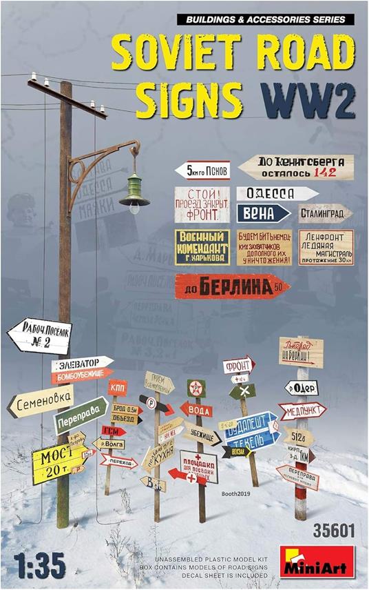 1/35 Soviet Road Signs WW2 (MA35601)