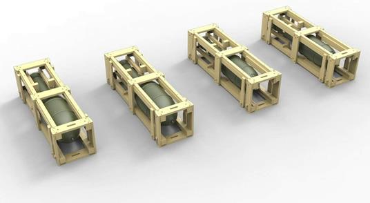 German Rockets 28cm Wk Spr & 32cm Wk Flamm Scala 1/35 (MA35316) - 2