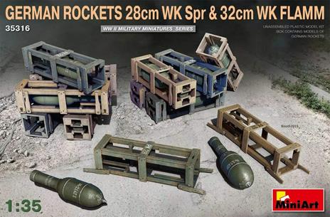 German Rockets 28cm Wk Spr & 32cm Wk Flamm Scala 1/35 (MA35316) - 6