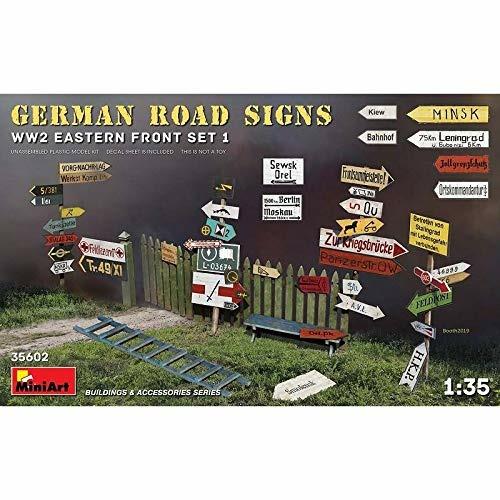 German Road Signs Ww2 (Eastern Front Set 1) Scala 1/35 (MA35602)