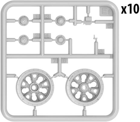 T-34/85 Sea Star Wheels Set Scala 1/35 (MA37033) - 3