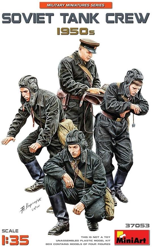 Soviet Tank Crew 1950s Scala 1/35 (MA37053)