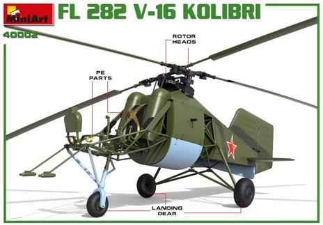 Fl 282 V-16 Kolibri Scala 1/35 (MA41002) - 2