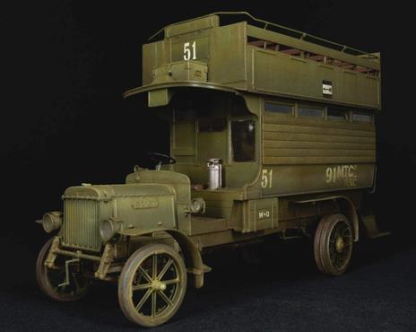 B-Type Military Omnibus 100% Nuovi Stampi Scala 1/35 (MA39001) - 2