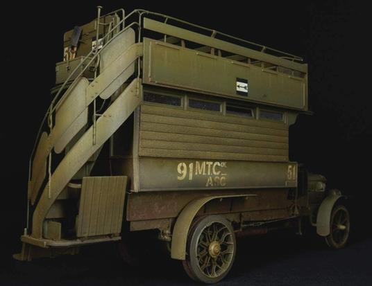 B-Type Military Omnibus 100% Nuovi Stampi Scala 1/35 (MA39001) - 3