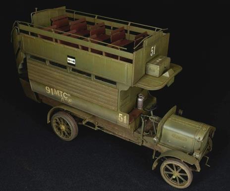 B-Type Military Omnibus 100% Nuovi Stampi Scala 1/35 (MA39001) - 4