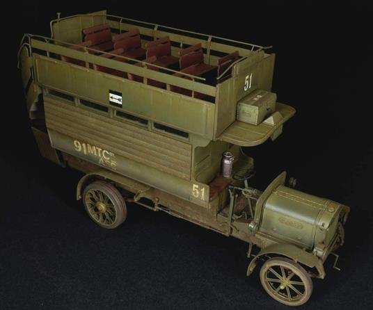 B-Type Military Omnibus 100% Nuovi Stampi Scala 1/35 (MA39001) - 4
