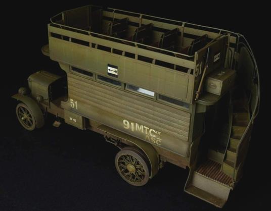 B-Type Military Omnibus 100% Nuovi Stampi Scala 1/35 (MA39001) - 5