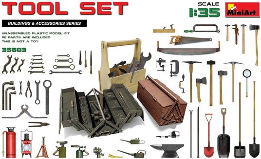 Tool Set Scala 1/35 (MA35603)