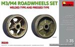 M3/M4 Roadwheels Set. Welded Scala 1/35 (MA35220)