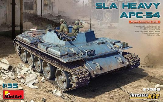 Sla Heavy Apc-54. Interior Kit Scala 1/35 (MA37055)