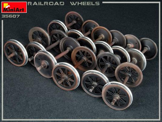 Railroad Wheels Scala 1/35 (MA35607) - 2