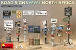 Road Signs Ww2 North Africa Scala 1/35 (MA35604)