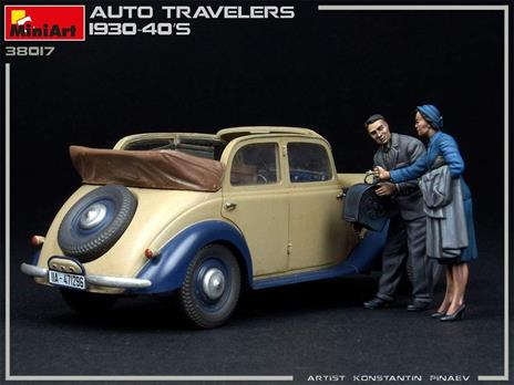 Auto Travelers 1930-40s Scala 1/35 (MA38017) - 2