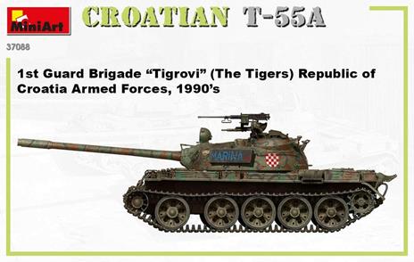 Croatian T-55a Scala 1/35 (MA37088) - 2
