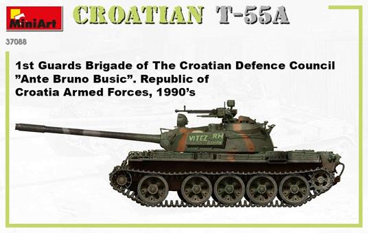 Croatian T-55a Scala 1/35 (MA37088) - 4