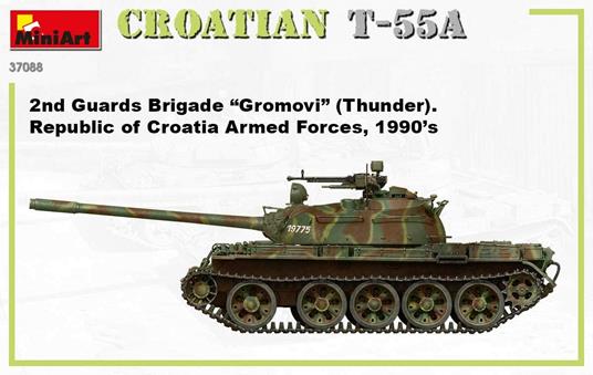Croatian T-55a Scala 1/35 (MA37088) - 6