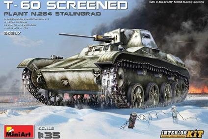 T-60 Screened (Plant No.264,Stalingrad) Interior Kit Scala 1/35 (MA35237)