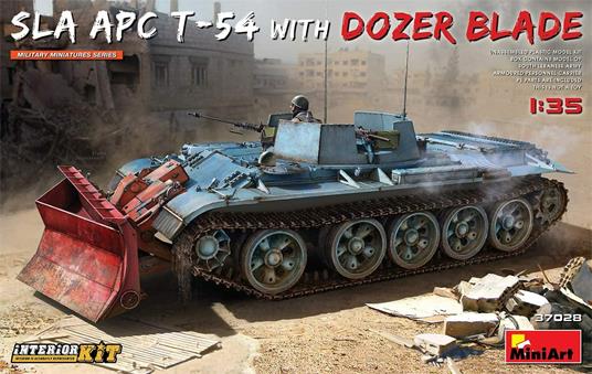 Sla Apc T-54 W/Dozer Blade. Interior Kit Scala 1/35 (MA37028)