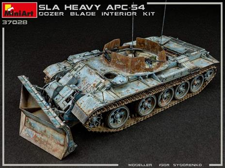 Sla Apc T-54 W/Dozer Blade. Interior Kit Scala 1/35 (MA37028) - 2