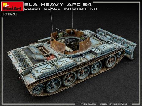 Sla Apc T-54 W/Dozer Blade. Interior Kit Scala 1/35 (MA37028) - 3