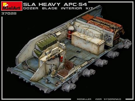 Sla Apc T-54 W/Dozer Blade. Interior Kit Scala 1/35 (MA37028) - 6