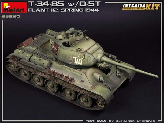 T-34/85 W/D-5t. Plant 112. Spring 1944. Interior Kit Scala 1/35 (MA35290) - 4