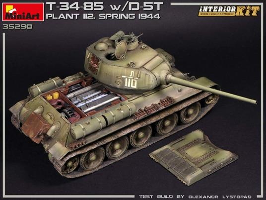 T-34/85 W/D-5t. Plant 112. Spring 1944. Interior Kit Scala 1/35 (MA35290) - 6
