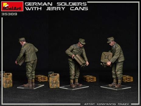 German Soldiers W/Jerry Cans Scala 1/35 (MA35286) - 4