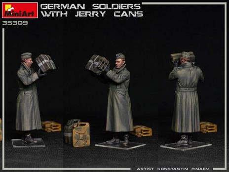 German Soldiers W/Jerry Cans Scala 1/35 (MA35286) - 5