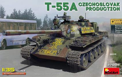 T-55a Czechoslovak Prod. Scala 1/35 (MA37084)