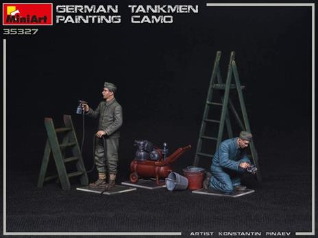German Tankmen. Painting Camo Scala 1/35 (MA35327) - 2
