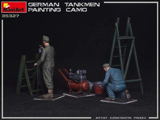 German Tankmen. Painting Camo Scala 1/35 (MA35327) - 4