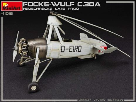 Focke-Wulf Fw C.30a Heuschrecke. Late Prod Scala 1/35 (MA41018) - 2