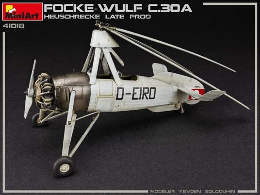 Focke-Wulf Fw C.30a Heuschrecke. Late Prod Scala 1/35 (MA41018) - 2