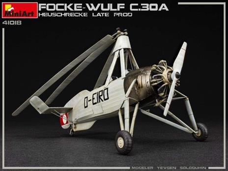 Focke-Wulf Fw C.30a Heuschrecke. Late Prod Scala 1/35 (MA41018) - 4