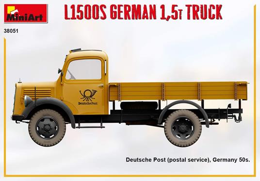1/35 L1500S GERMAN 1,5T TRUCK - 2