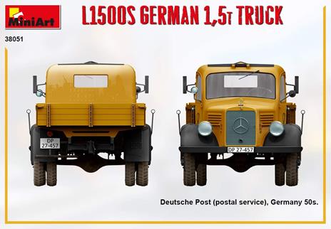 1/35 L1500S GERMAN 1,5T TRUCK - 3