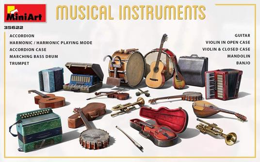 Musical Instruments Scala 1/35 (MA35622) - 2