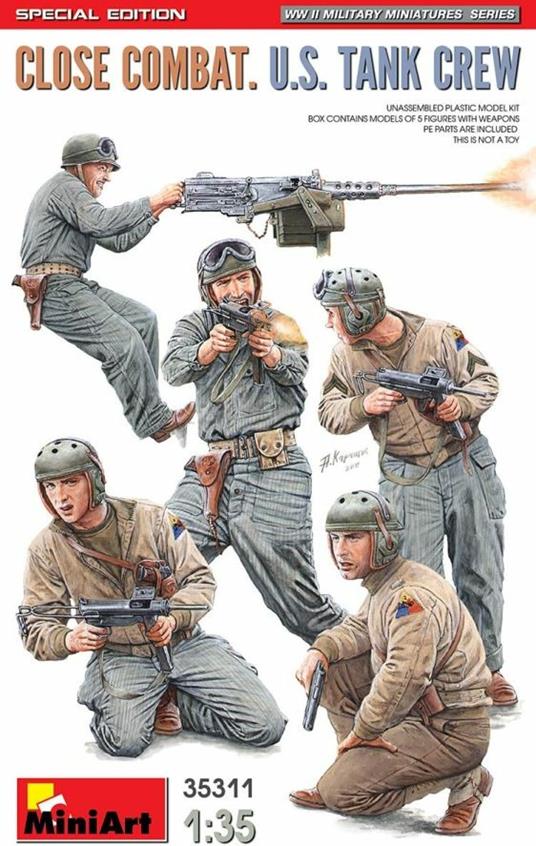 Close Combat. U.S. Tank Crew. Special Edition Scala 1/35 (MA35311)