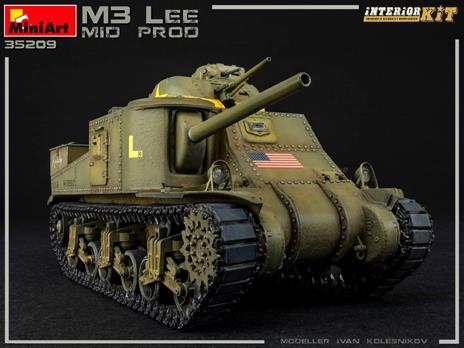 M3 Lee Mid Prod. Interior Kit Scala 1/35 (MA35209) - 6