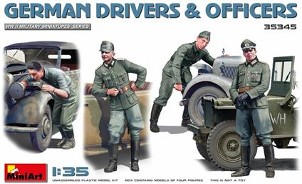 German Drivers & Officers Scala 1/35 (MA35345)