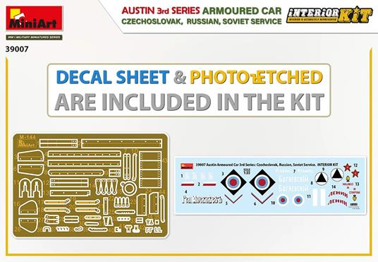 Austin Armoured Car 3rd Series: Czech., Russian, Soviet Service Scala 1/35 (MA39007) - 2